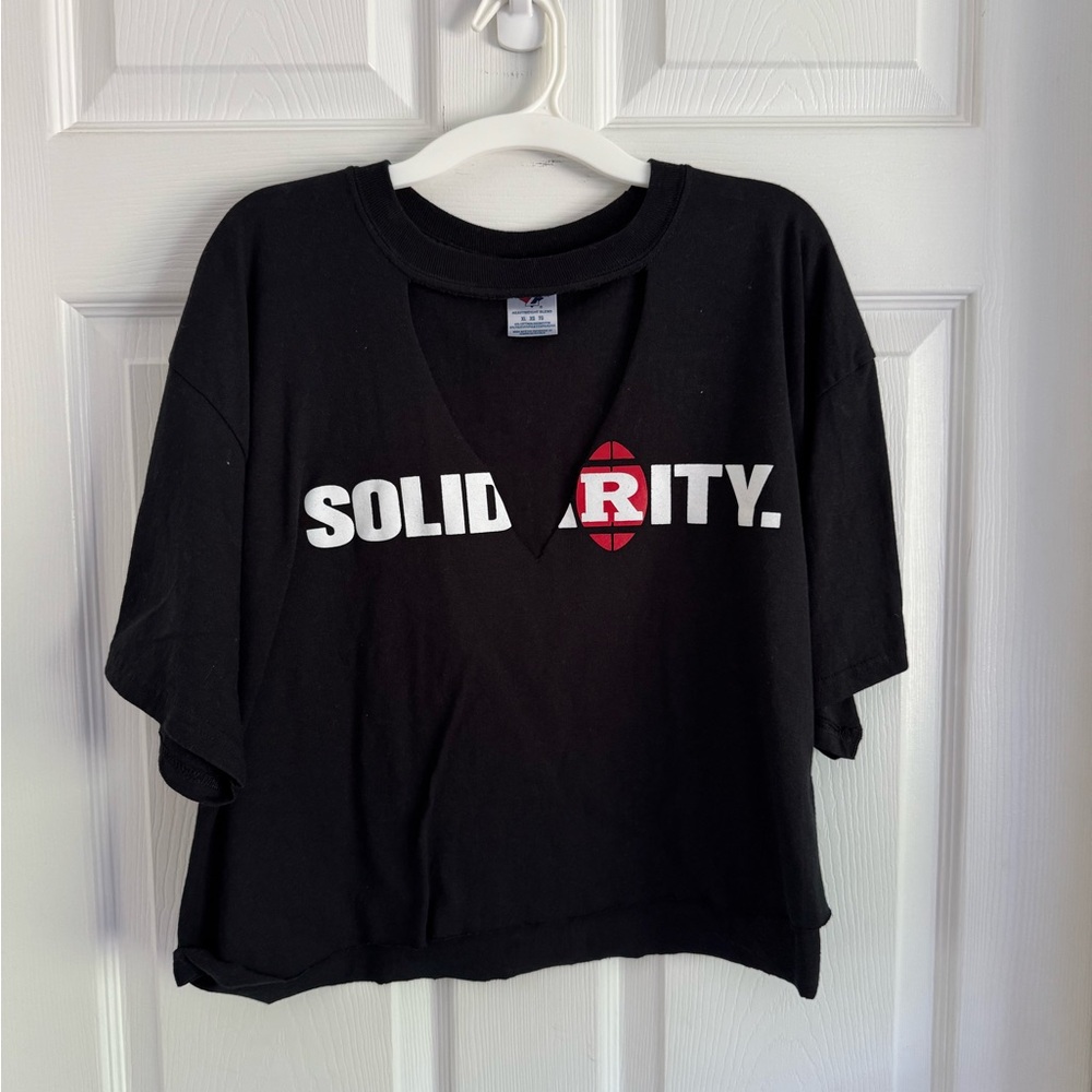 Black Solidarity Graphic T-Shirt (Rutgers)